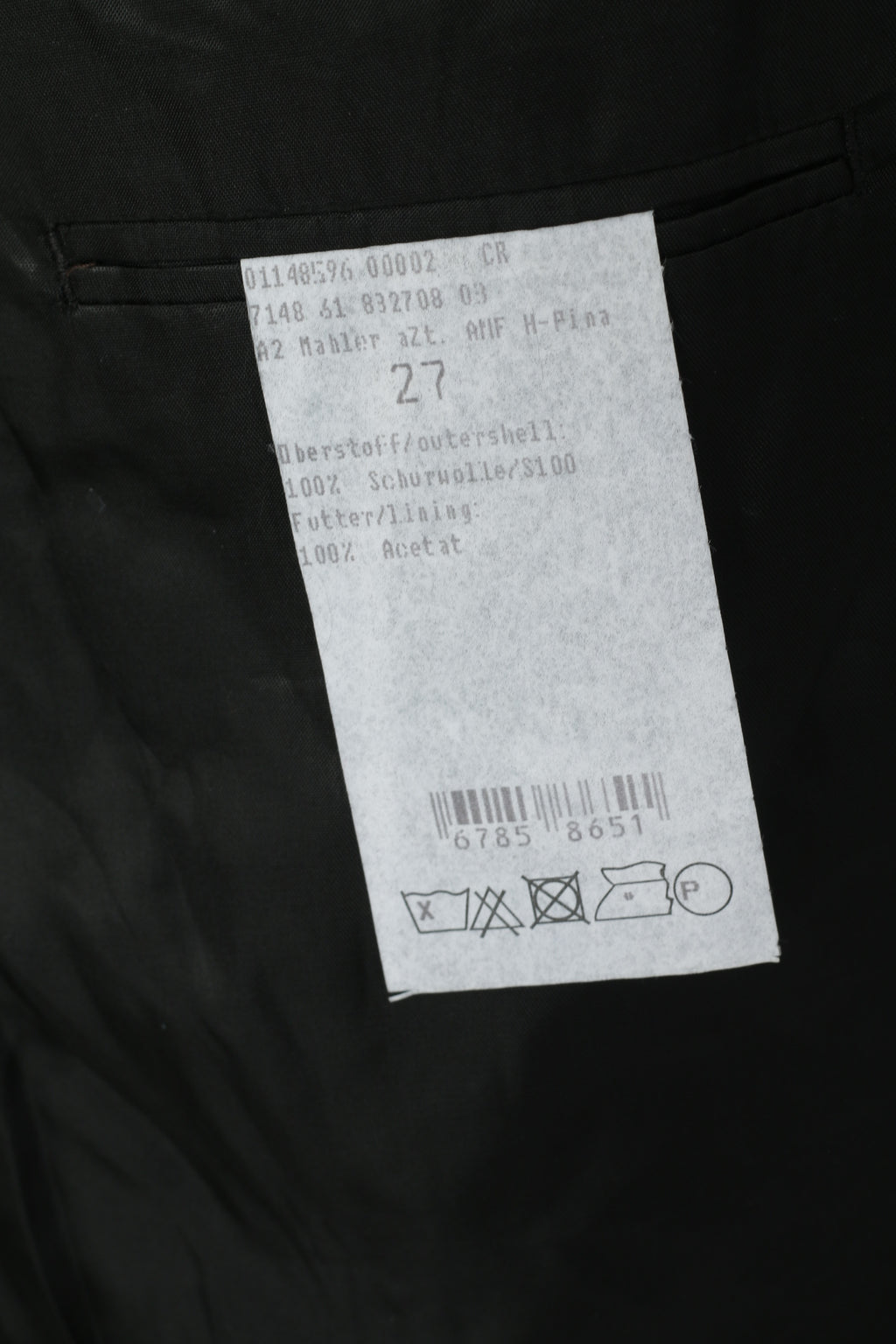 Max Calvin Men 27 44 Blazer Grey Vintage Australian Wool Single Breasted Shoulder Pads Jacket