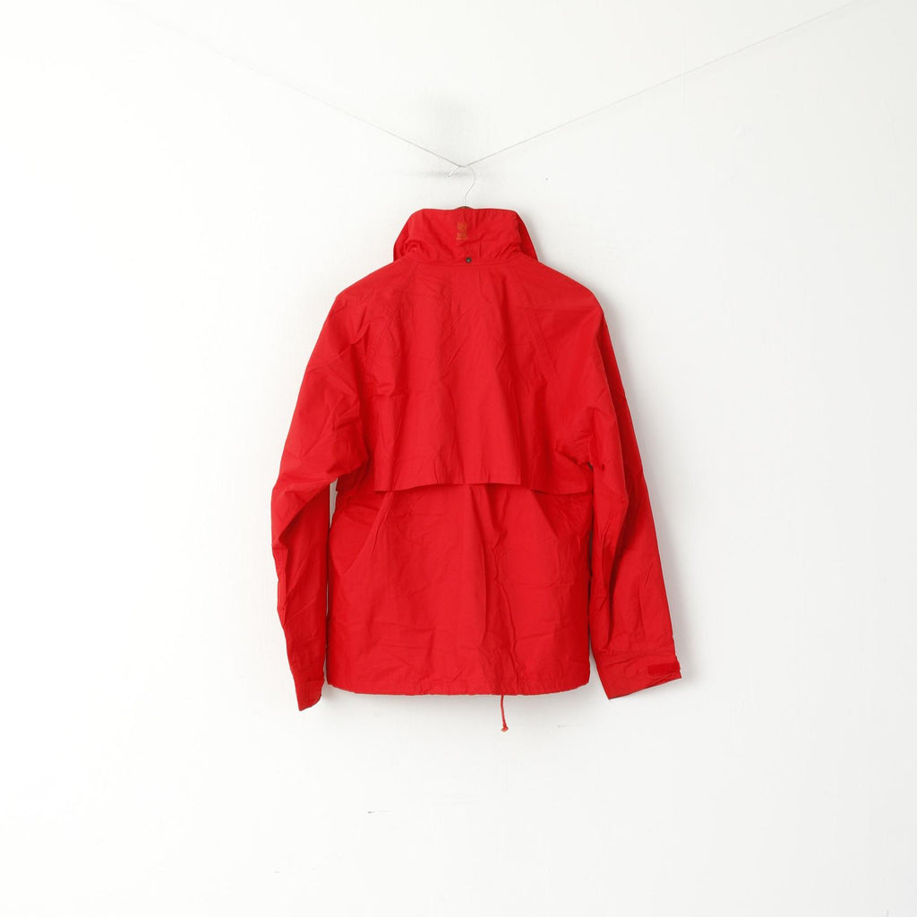 Helly Hansen Veste pour homme rouge vintage légère avec fermeture éclair complète à capuche pour l'extérieur unisexe