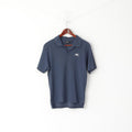 Helly Hansen Men S Polo Shirt Navy Nylon Logo HH Sailing Plain Short Sleeve Top