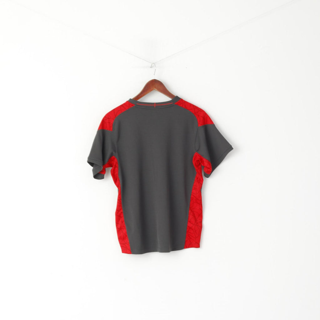 Nike Boys 13-15 Age 158 Shirt Grey Rugby England O2 Jersey Top