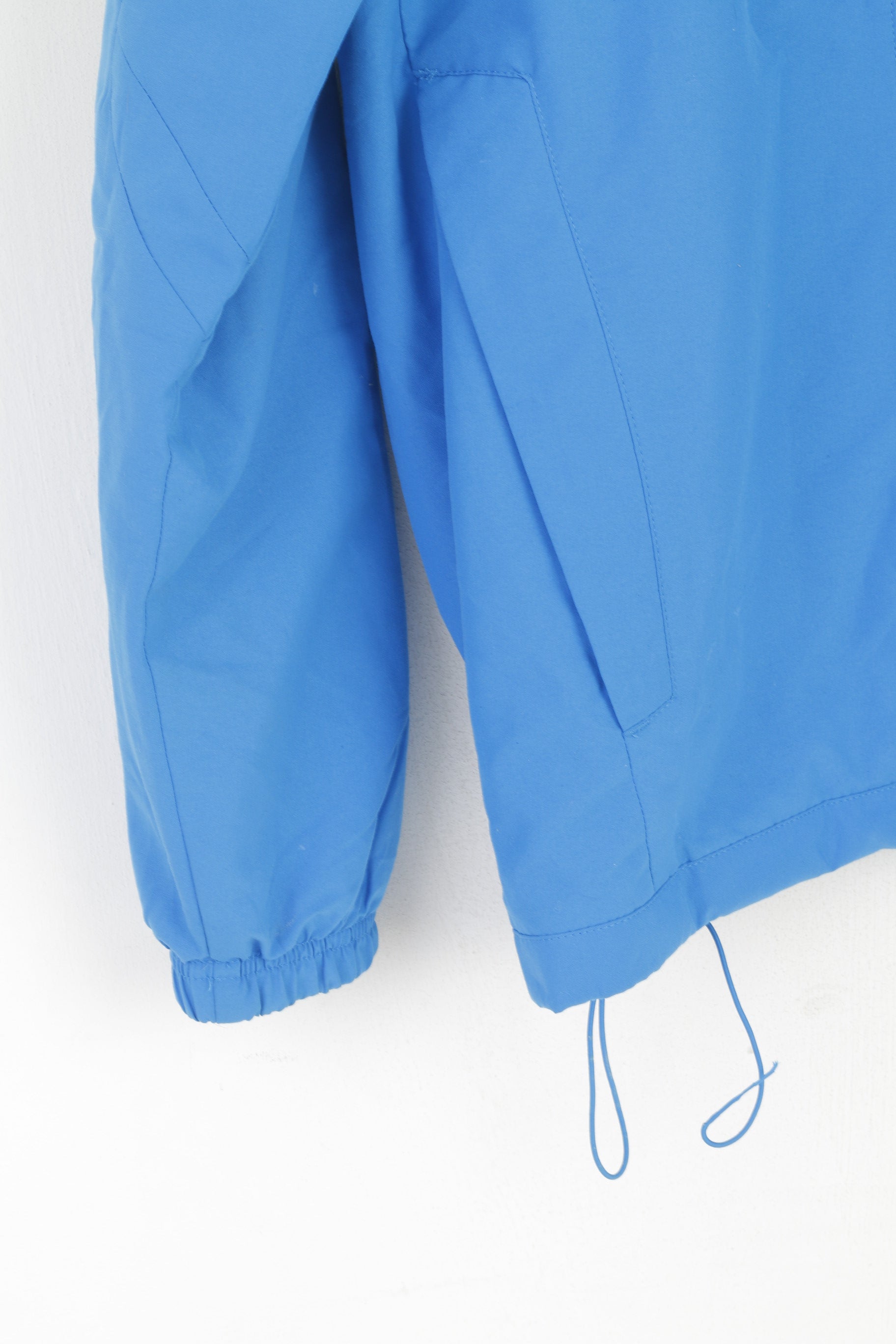 Adidas Olympique de Marsiglia Uomo M 174 Giacca da calcio blu con cerniera intera Sport Track Top