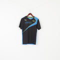 Puma Men M Shirt Black Newcastle United Football Jersey Vintage Slim Fit Top