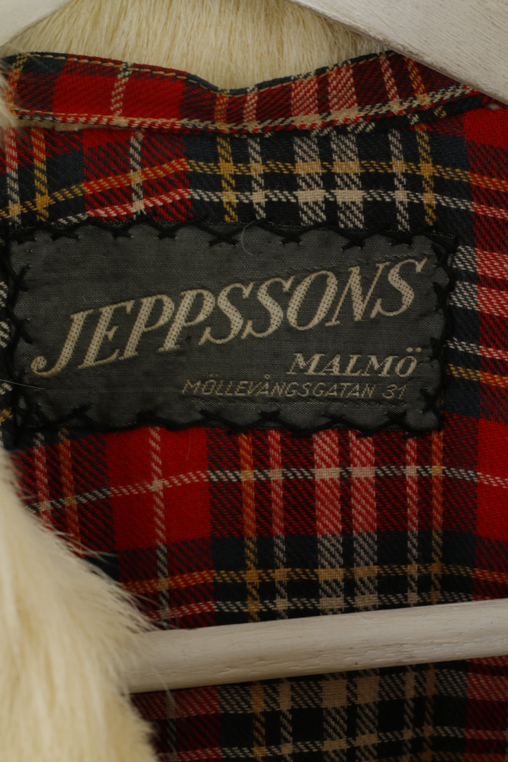 Retro Women S Jacket Beige Faux Fur Boho Hippy Buttoned Warm Fit Top