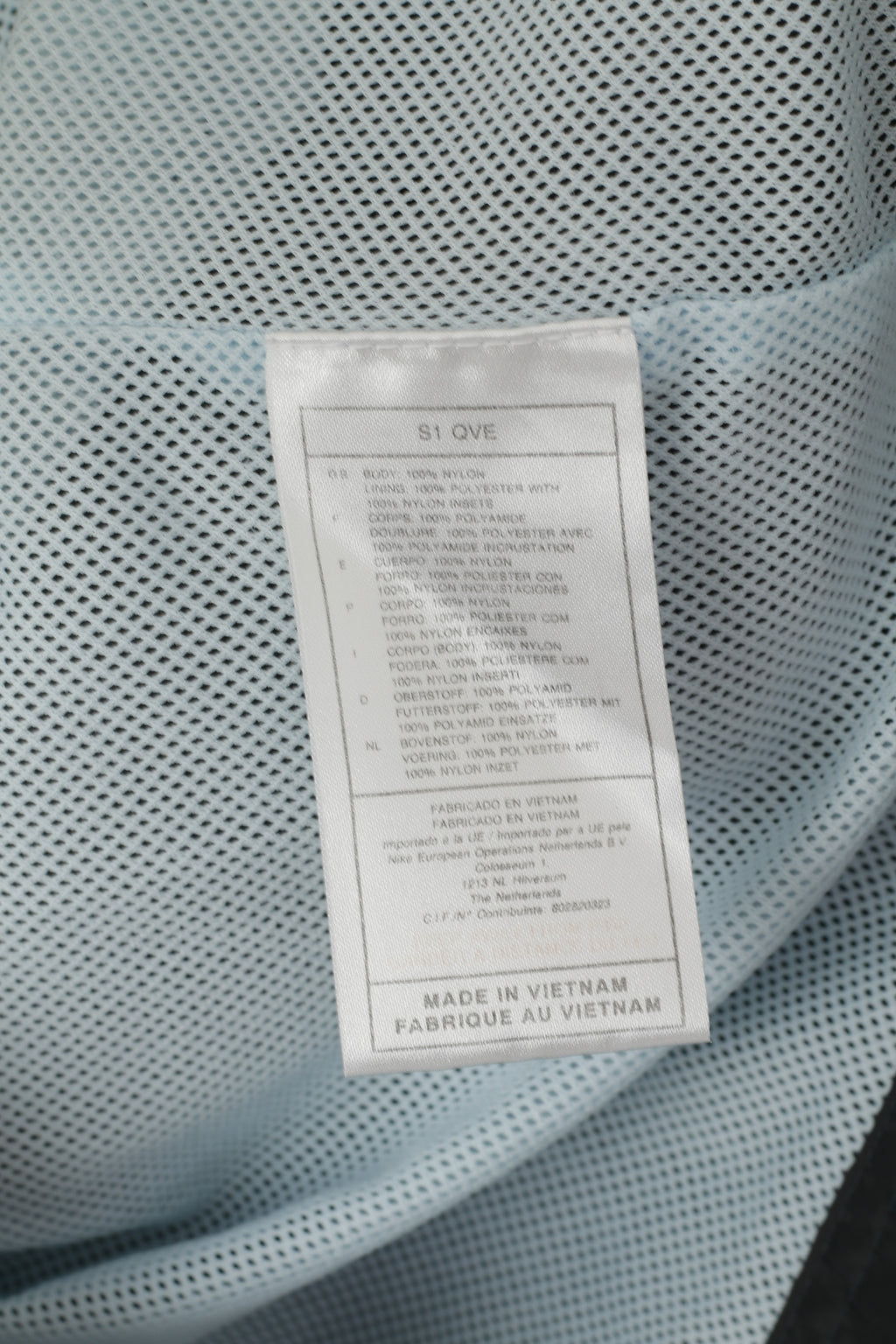 Nike Men S Jacket Grey Nylon Waterproof  Sport Hooded Zip Up Basic Top