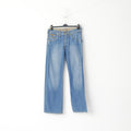 G-STAR RAW Men W 31 L 34 Trousers Denim Blue Jeans Cotton Postal Pant Loose