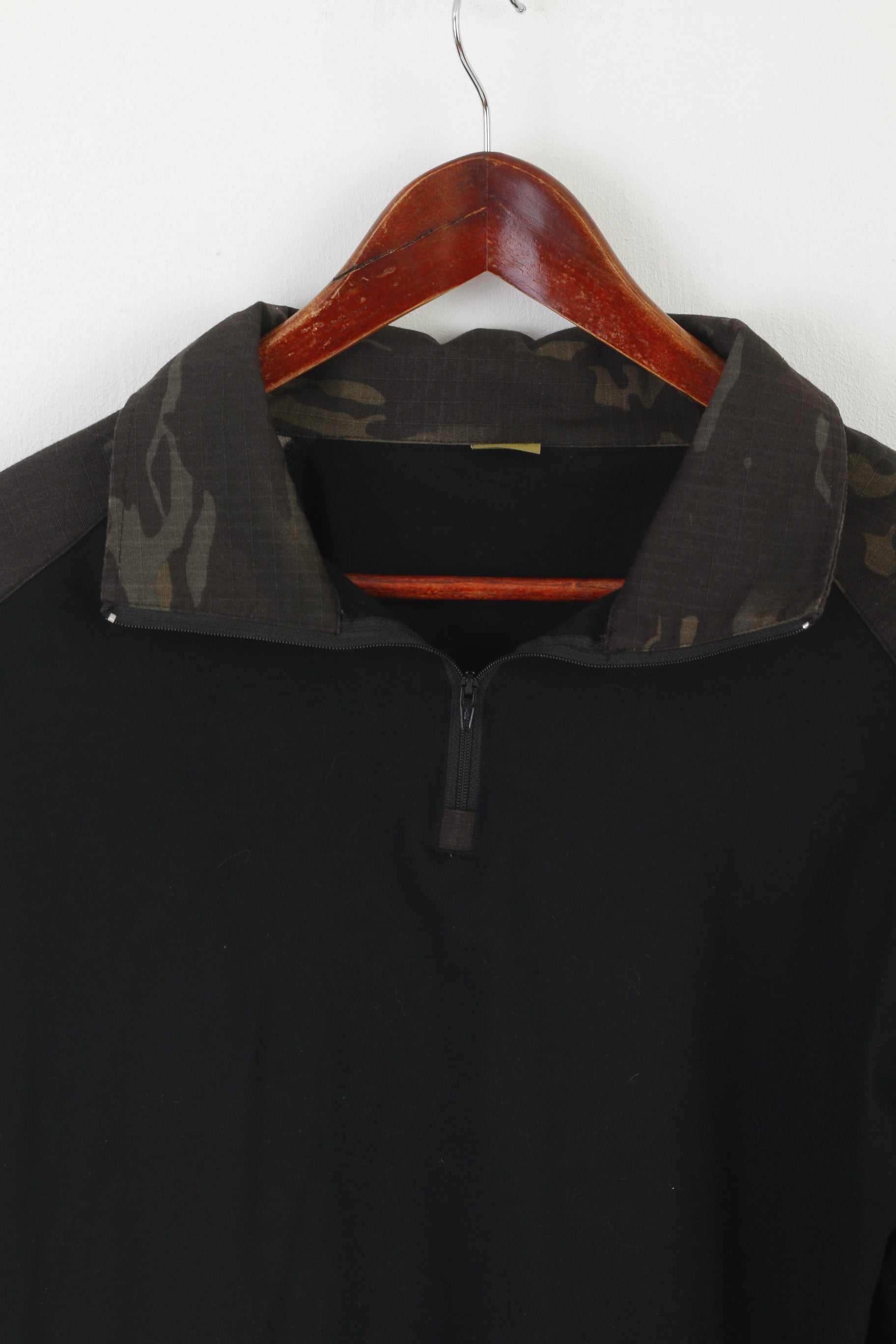 Emerson Gear Men L Field Shirt Combat Green  Black Technical Paintball Long Sleeve Top