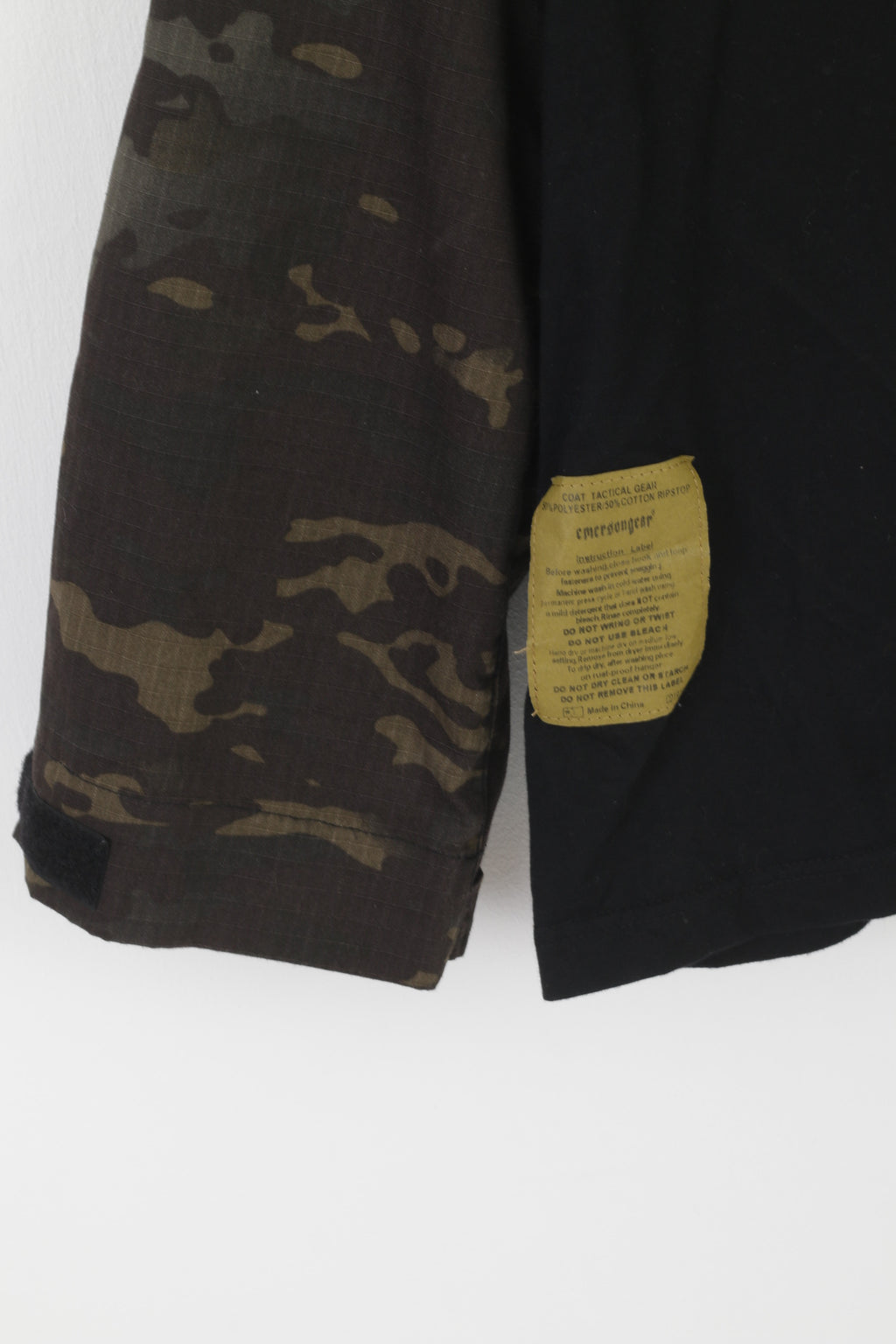 Emerson Gear Men L Field Shirt Combat Green  Black Technical Paintball Long Sleeve Top