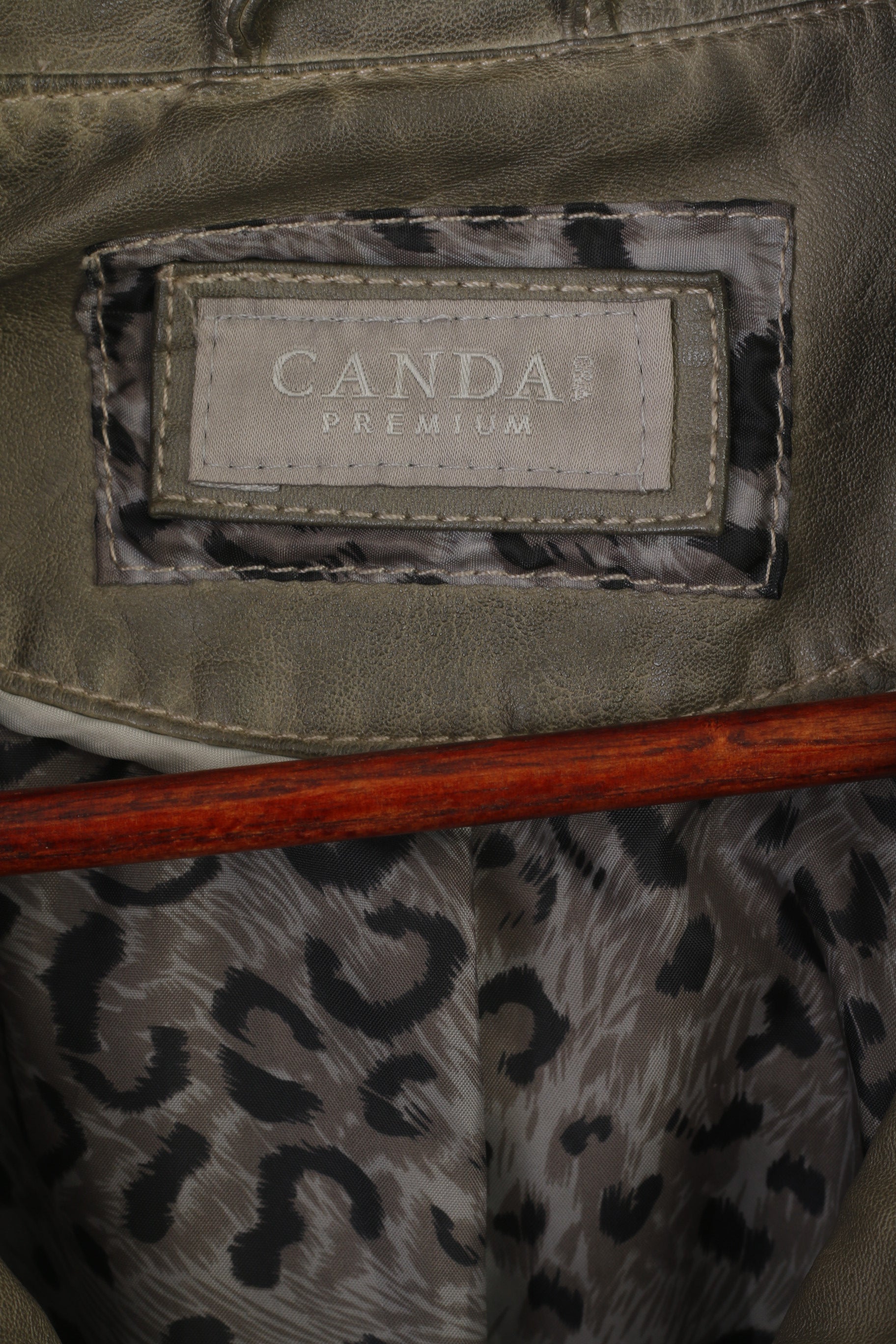 Canada C&amp;A Premium Femmes 50 XXL Veste Gris Fermeture Éclair Complète Détail Biker Top