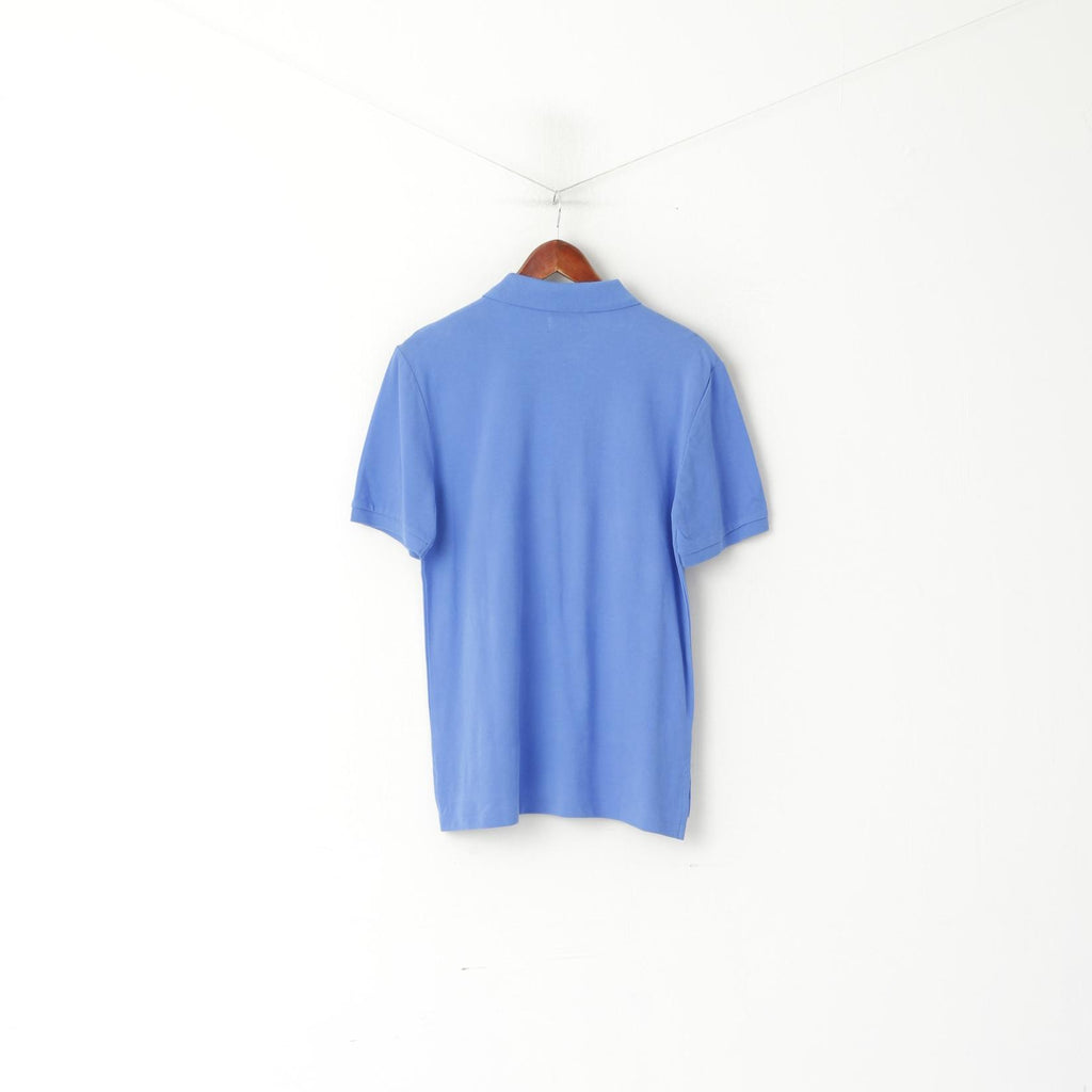 Chaps Youth XL 18-20 Age Polo Bleu Coton Logo Brodé Haut Classique