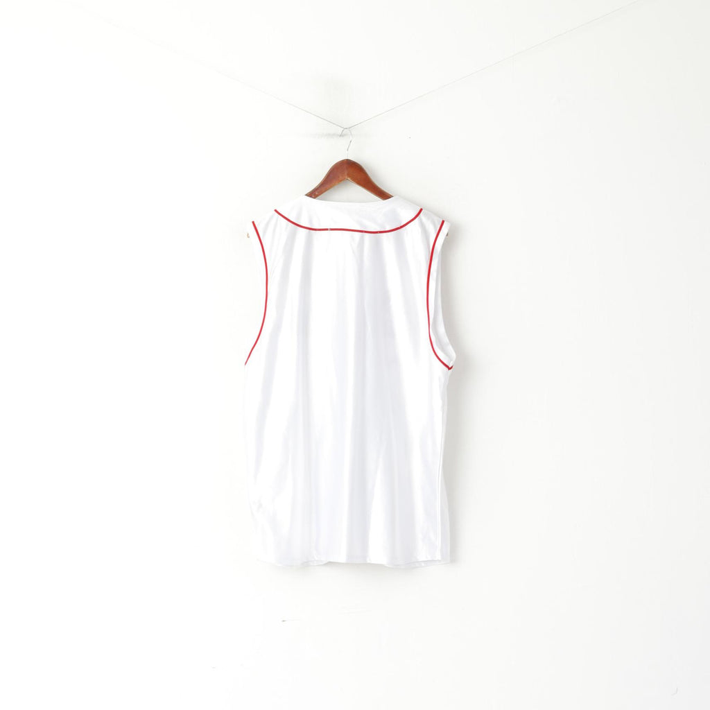 Sir Benni Miles – chemise XL pour hommes, blanc brillant, édition limitée, maillot de Sport d'équipe, gilet