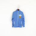 Identity Men M Sweatshirt Blue Cotton DDR Germany Democratic Republic Zip Up Top