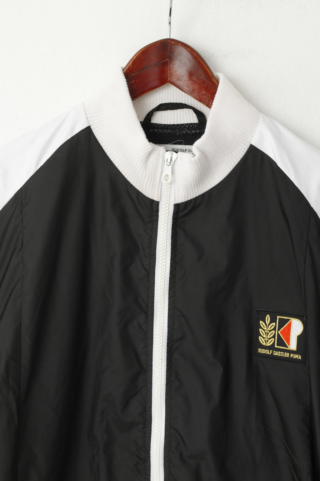 PUMA Rudolf Dassler Donna M Giacca Giacca a vento con cerniera intera con logo nero