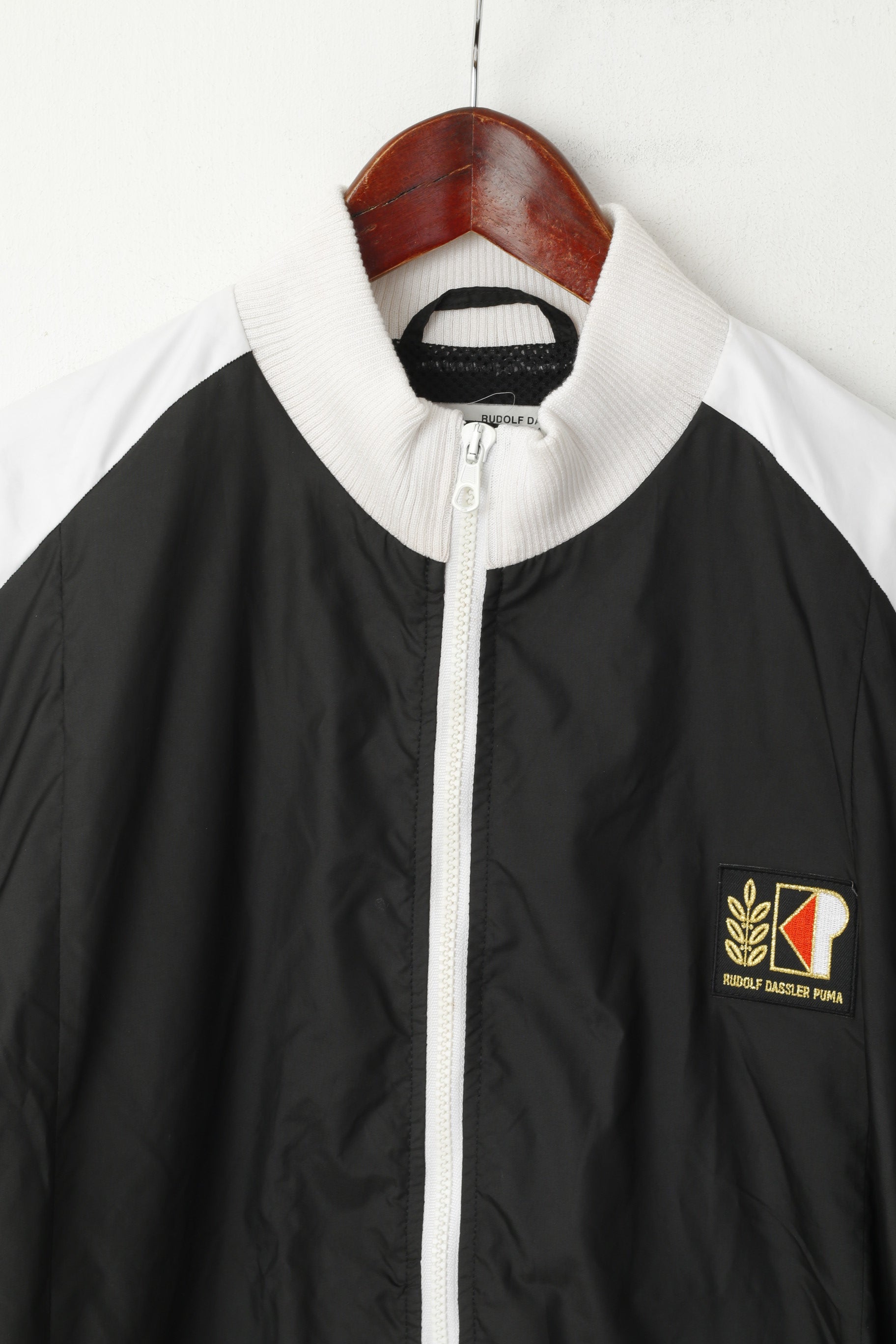 PUMA Rudolf Dassler Donna M Giacca Giacca a vento con cerniera intera con logo nero