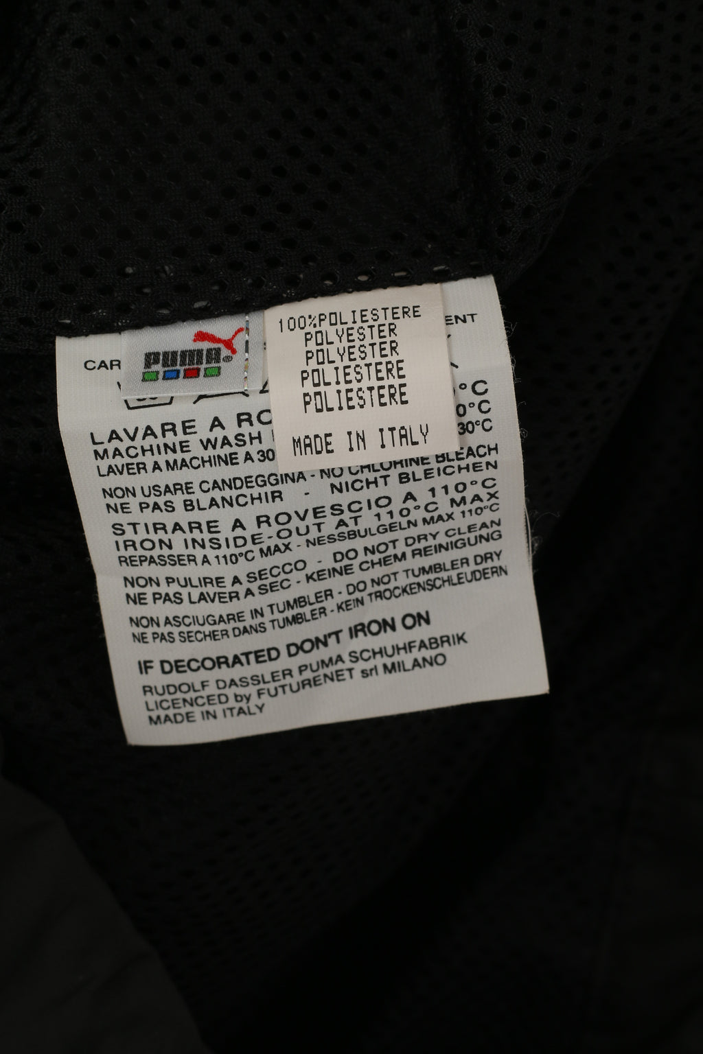 PUMA Rudolf Dassler Donna M Giacca Giacca a vento con cerniera intera con logo nero