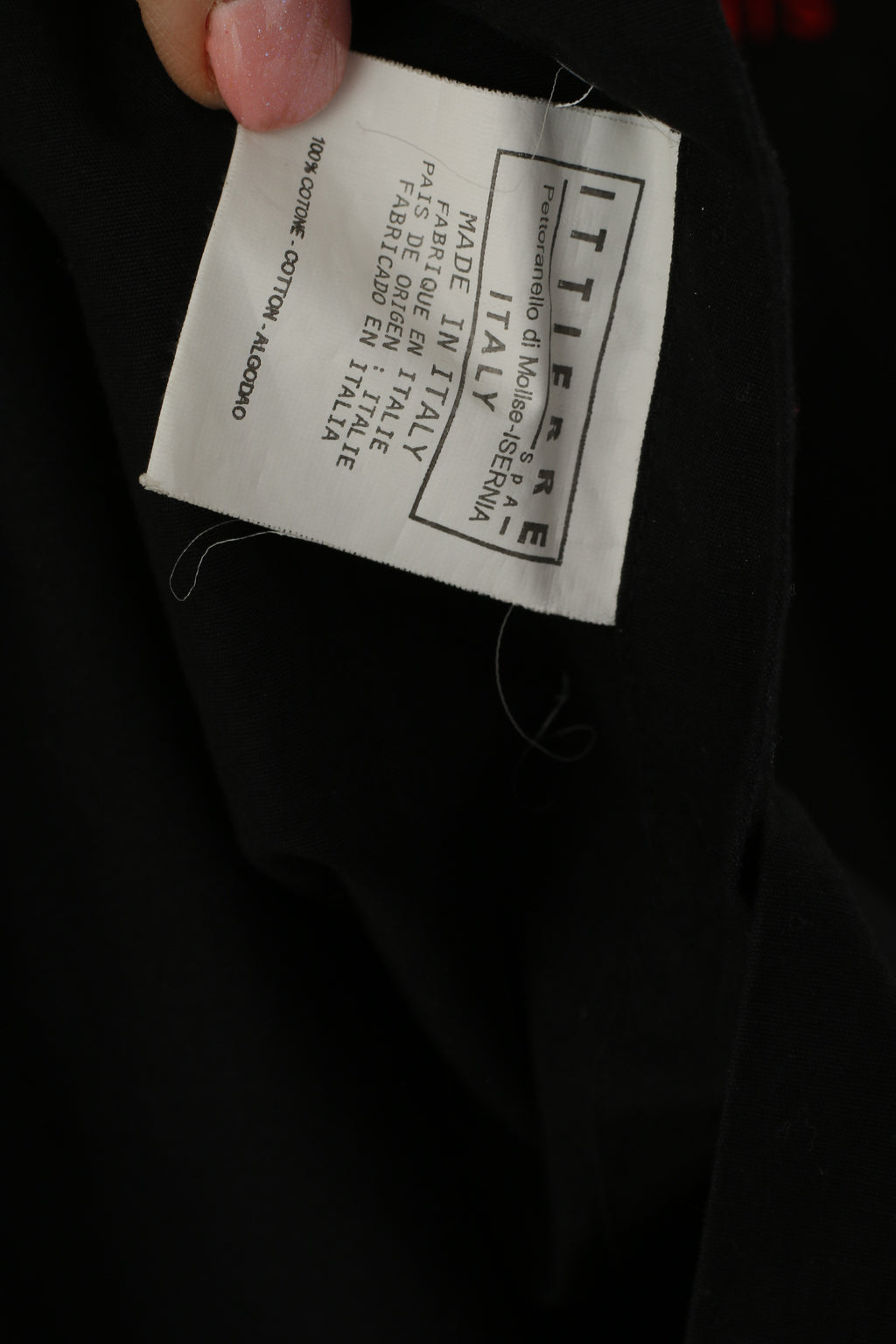 La Martina Men XXL (L) Casual Shirt Black Argentino Buenos Aires Cotton Long Sleeve Top