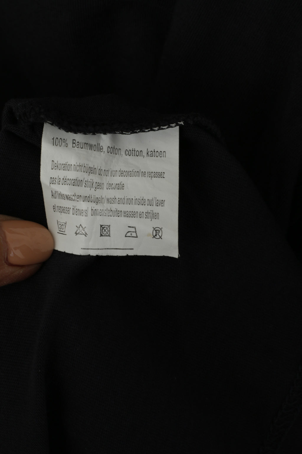 Roger Kent Men 62 XXL Polo Shirt Navy Cotton Vintage Pocket Long Sleeve Top