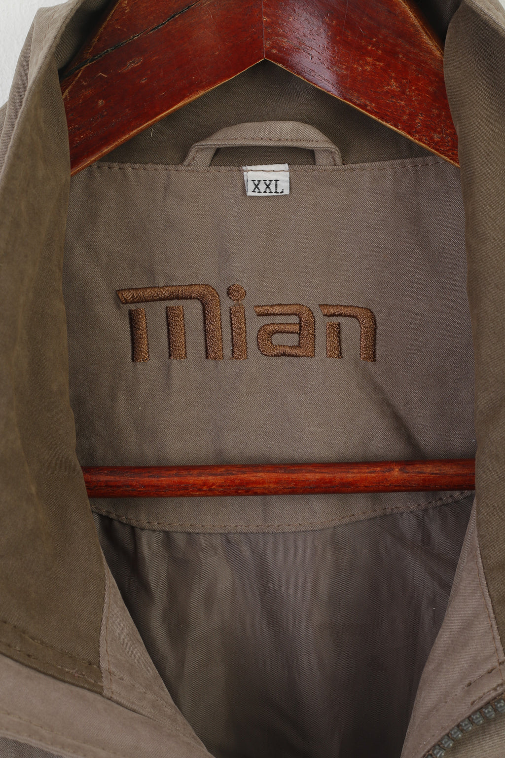 Mian Men XXL Waistcoat Khaki Hunting Fishing Outdoor Zip Up Multi Pockets Vest