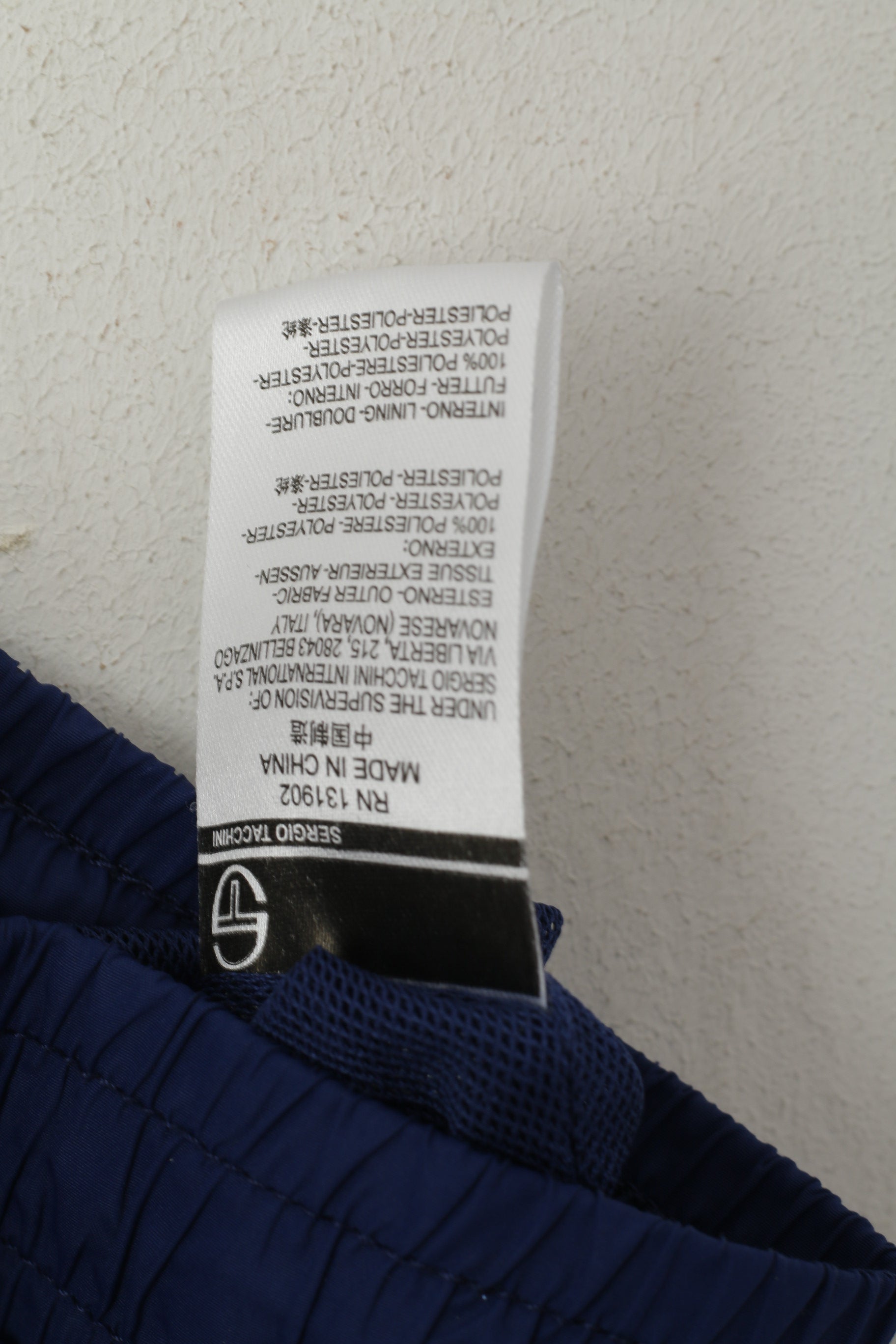 Sergio Tacchini Women M Trousers Navy Sportswear Active Track Bottoms