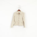 Yumi Mazao Femme 40 S Veste Beige vintage 100% Lin Norah Blazer