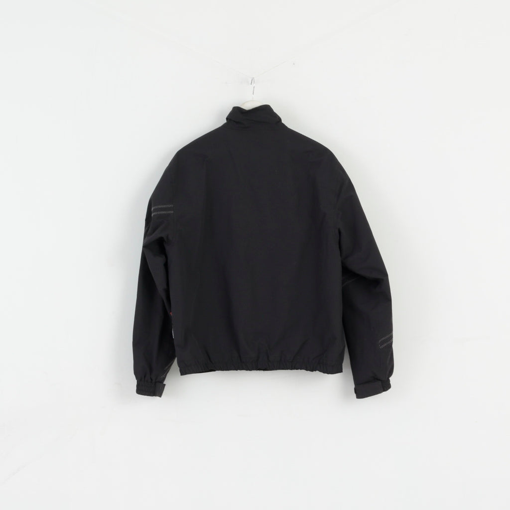 Marin Alpin Sports & Leisurewear Men M Jacket Black Nylon Waterproof Lightweight Top