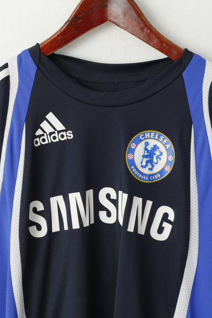 Adidas hommes S chemise marine Chelsea Football Club 2009 maillot d'entraînement de football