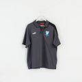 Puma Men XL Polo Shirt Grey Malmo FF Football Sweden Jersey Top