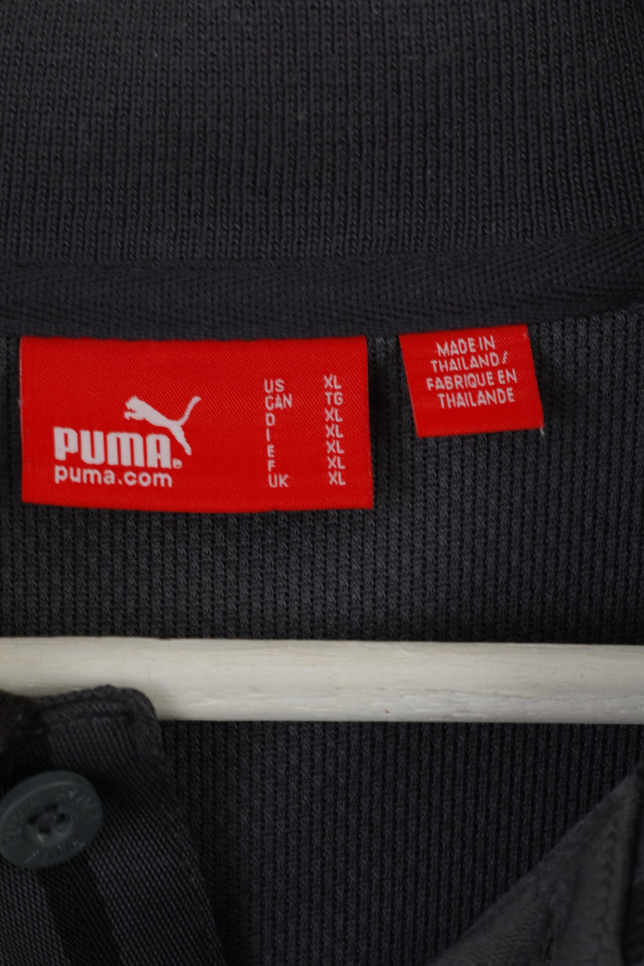 Polo Puma Uomo XL Grigia Malmö FF Calcio Maglia Svezia