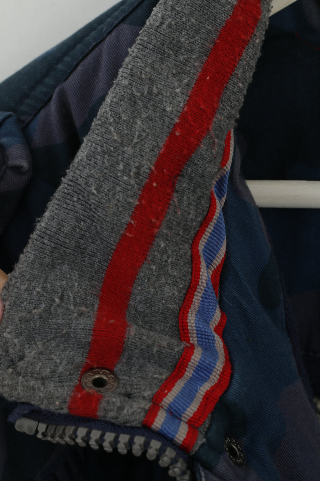 Nangaparbat Experience Men XL Jacket Blue Moro Cotton Padded Outdoor Top