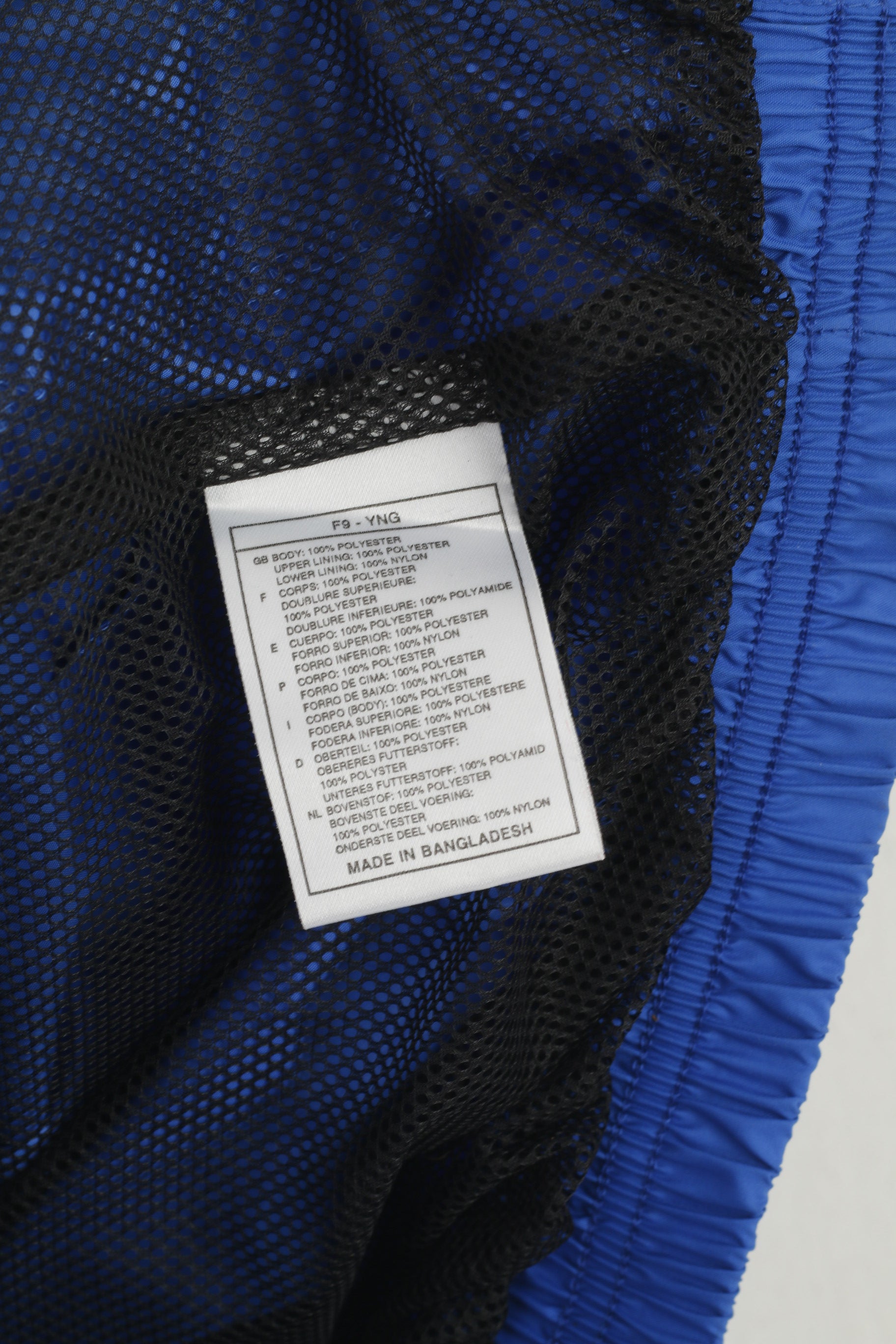 Nouveau Nike Team Men M 178 Veste Bleu Vintage Full Zip Bomber Sport Top