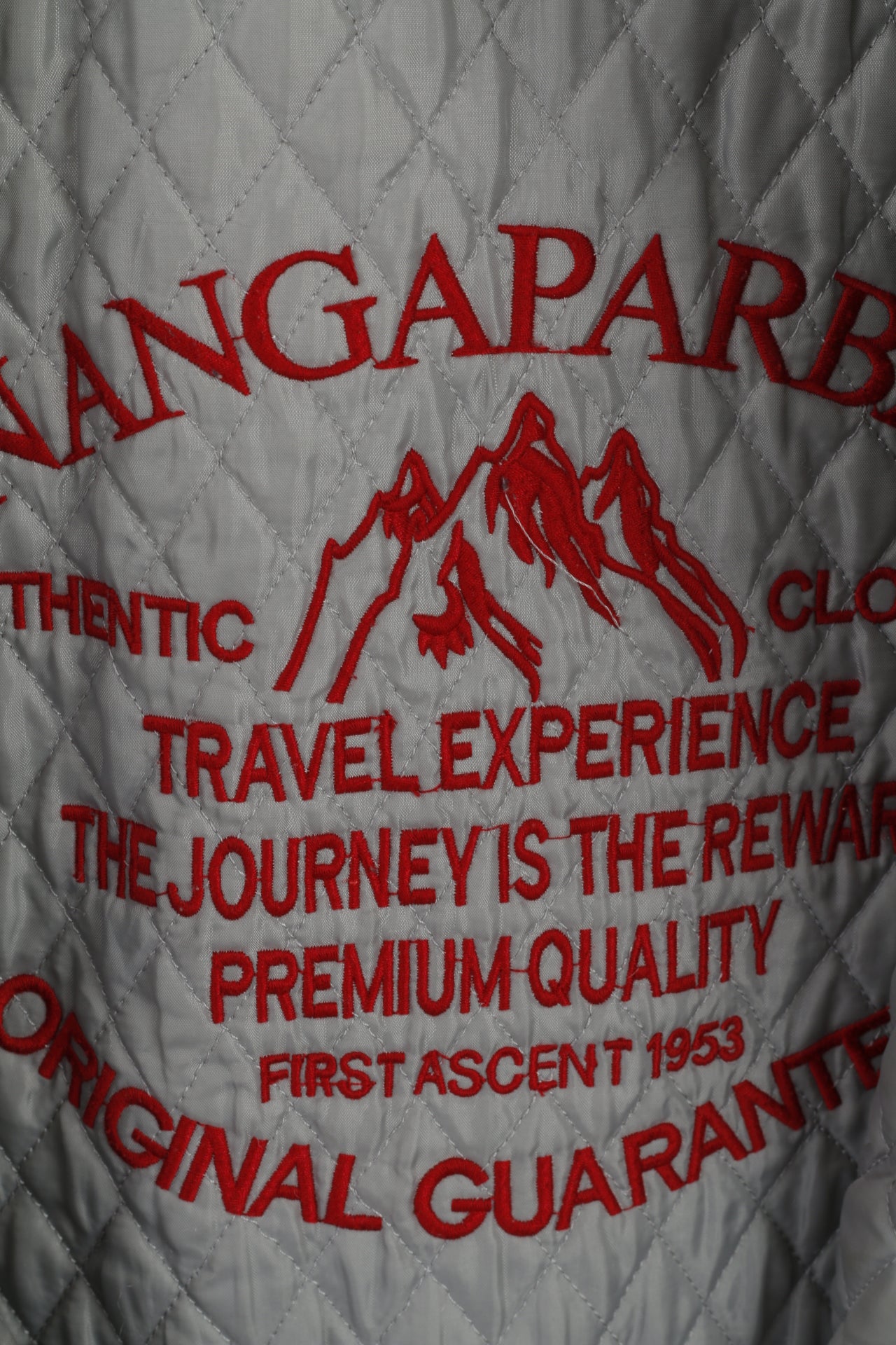 Nangaparbat Experience Men XL Jacket Blue Moro Cotton Padded Outdoor Top