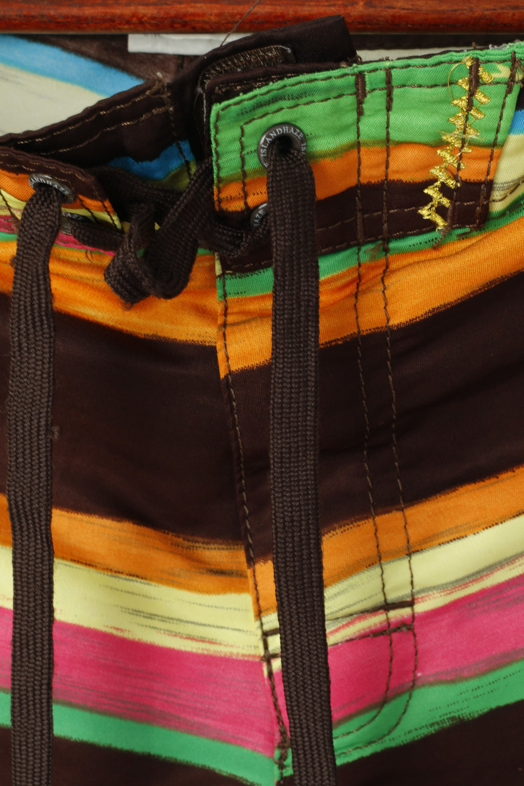 Islandhaze Uomo 32 M Pantaloncini Bermuda estivi da spiaggia a righe multicolori