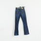 Neo Flare Tommy Hilfiger Women W28 L34 Jeans Trousers Navy Cotton Denim Pants