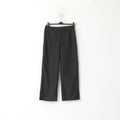 Adidas femmes 14 M pantalons de survêtement noir Sportswear doublé en maille bas de survêtement