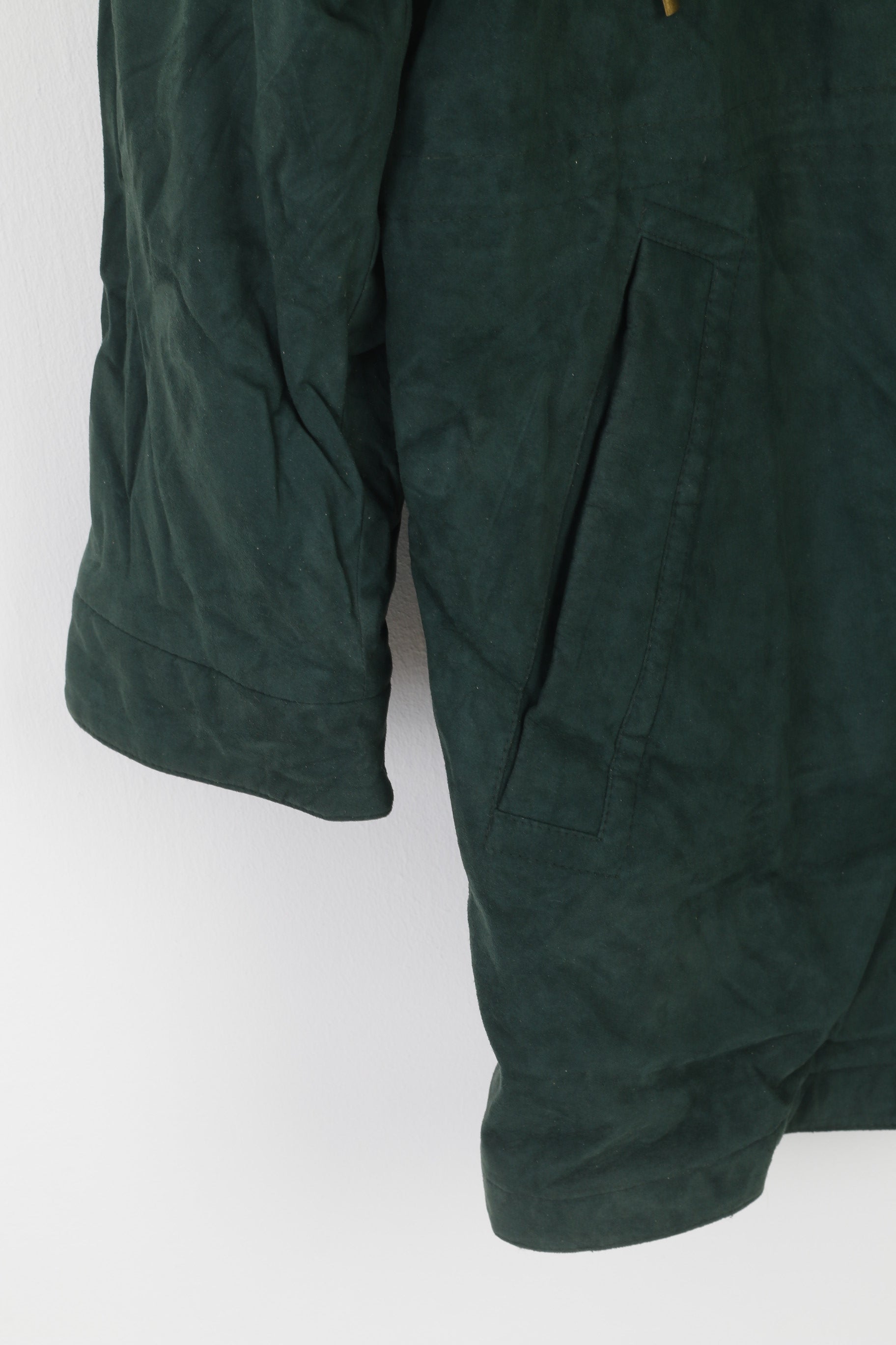 Baronia Von Gollas Women 16 42 XL Jacket Green Nylon Vintage Tecnopile Outdoor Top