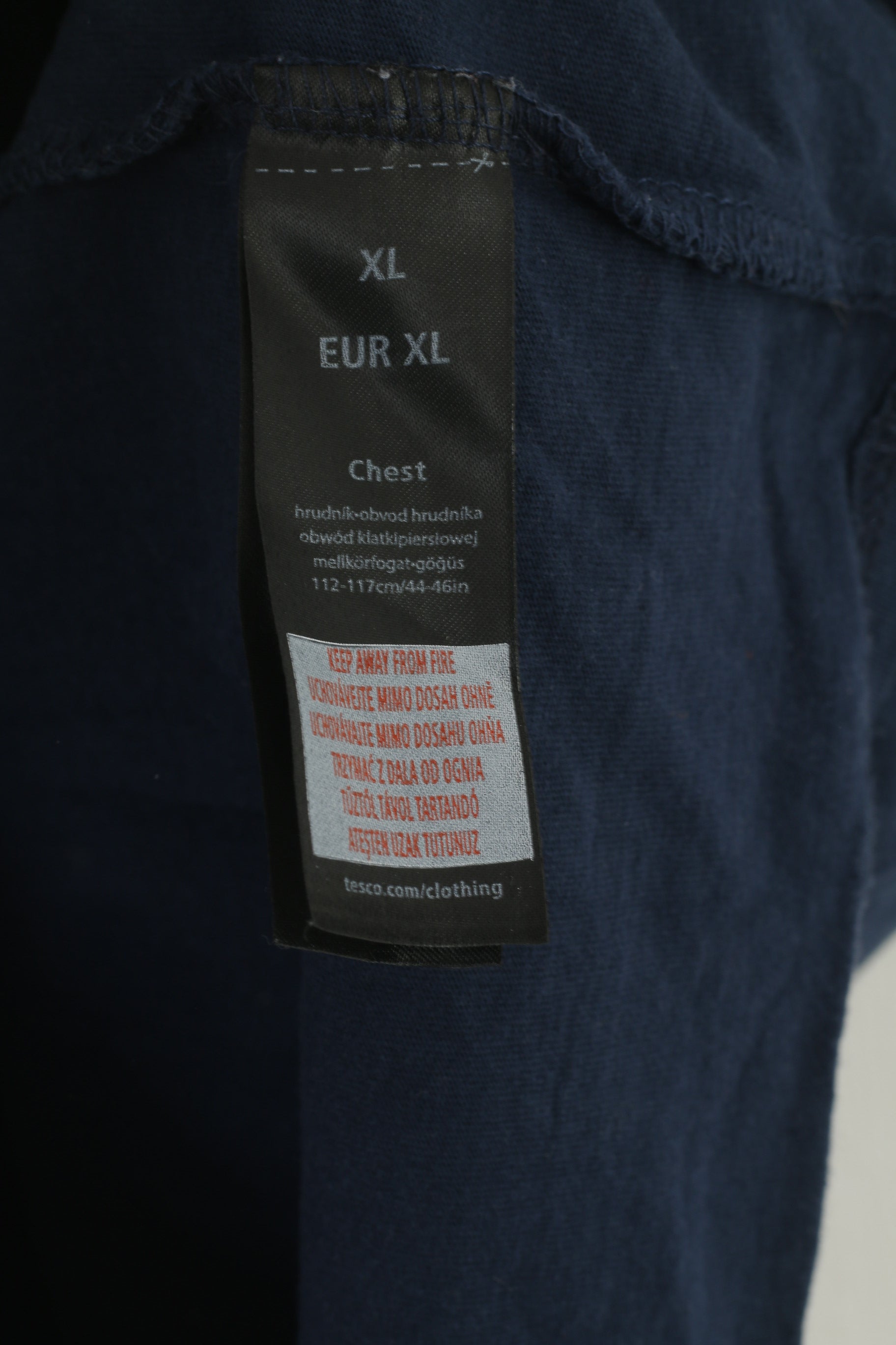 Pac-Man di Branado Camicia XL da uomo in cotone blu con grafica Gioco Pac-Man Top