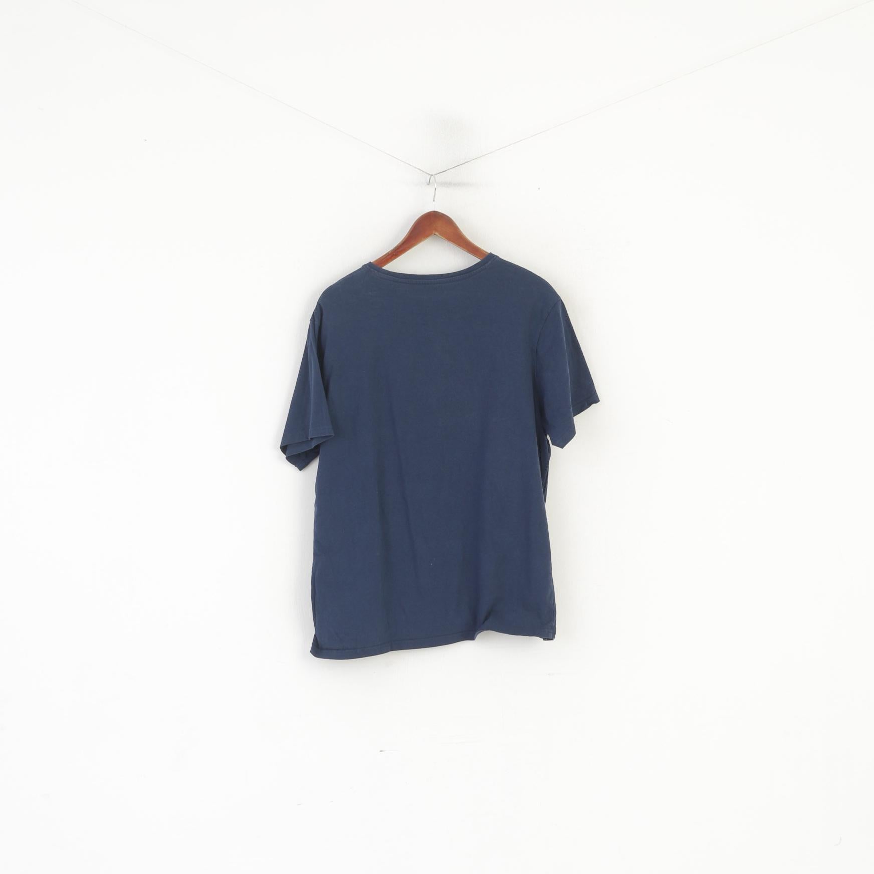 Pac-Man di Branado Camicia XL da uomo in cotone blu con grafica Gioco Pac-Man Top