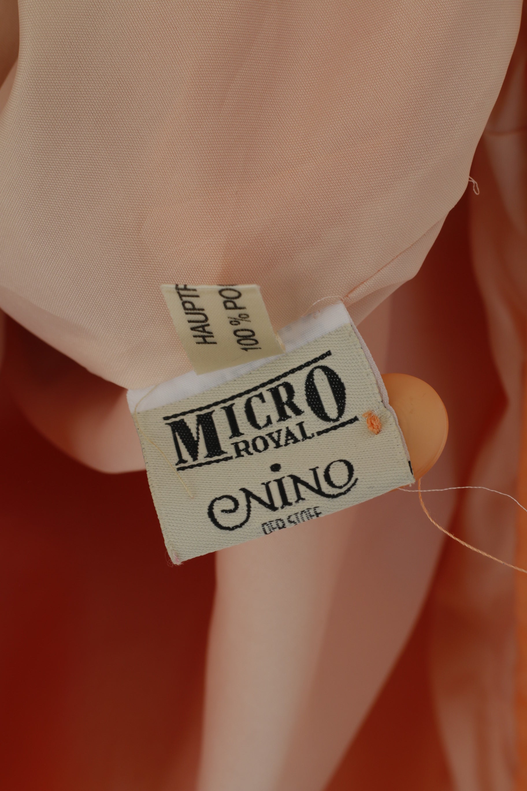 Trend Fashion Donna 38 M Giacca lunga Pesca geometrica Tectel Spalline Vintage Top