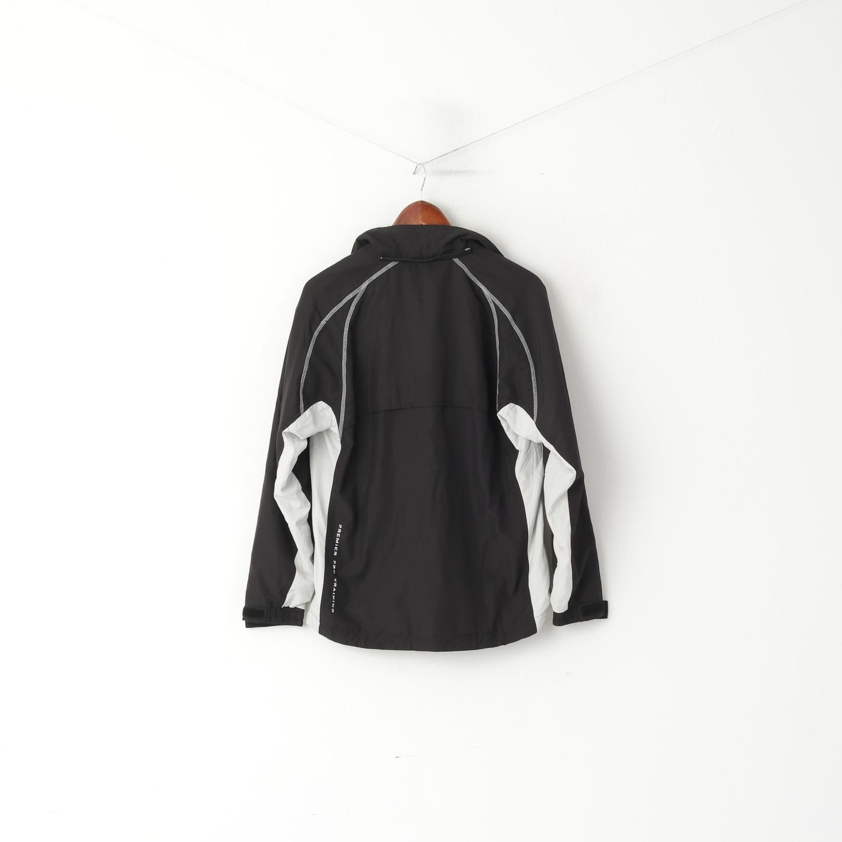 Umbro Hommes 36 S Veste Noir Activewear Full Zipper Pro Training Teamwear Top