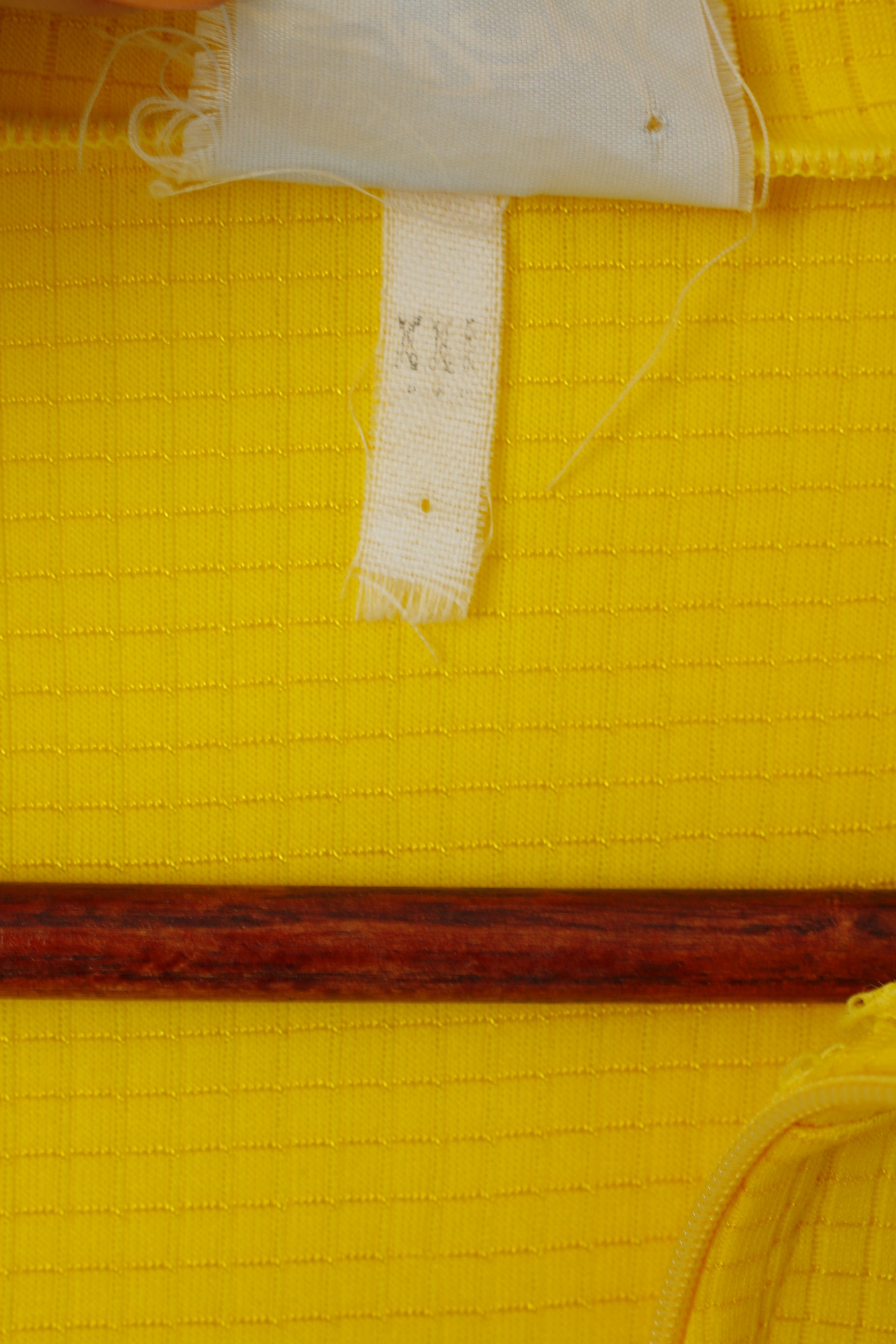 Spark Chemise de cyclisme XXL pour homme Jaune Stretch Col zippé Haut d'équipement de vélo européen