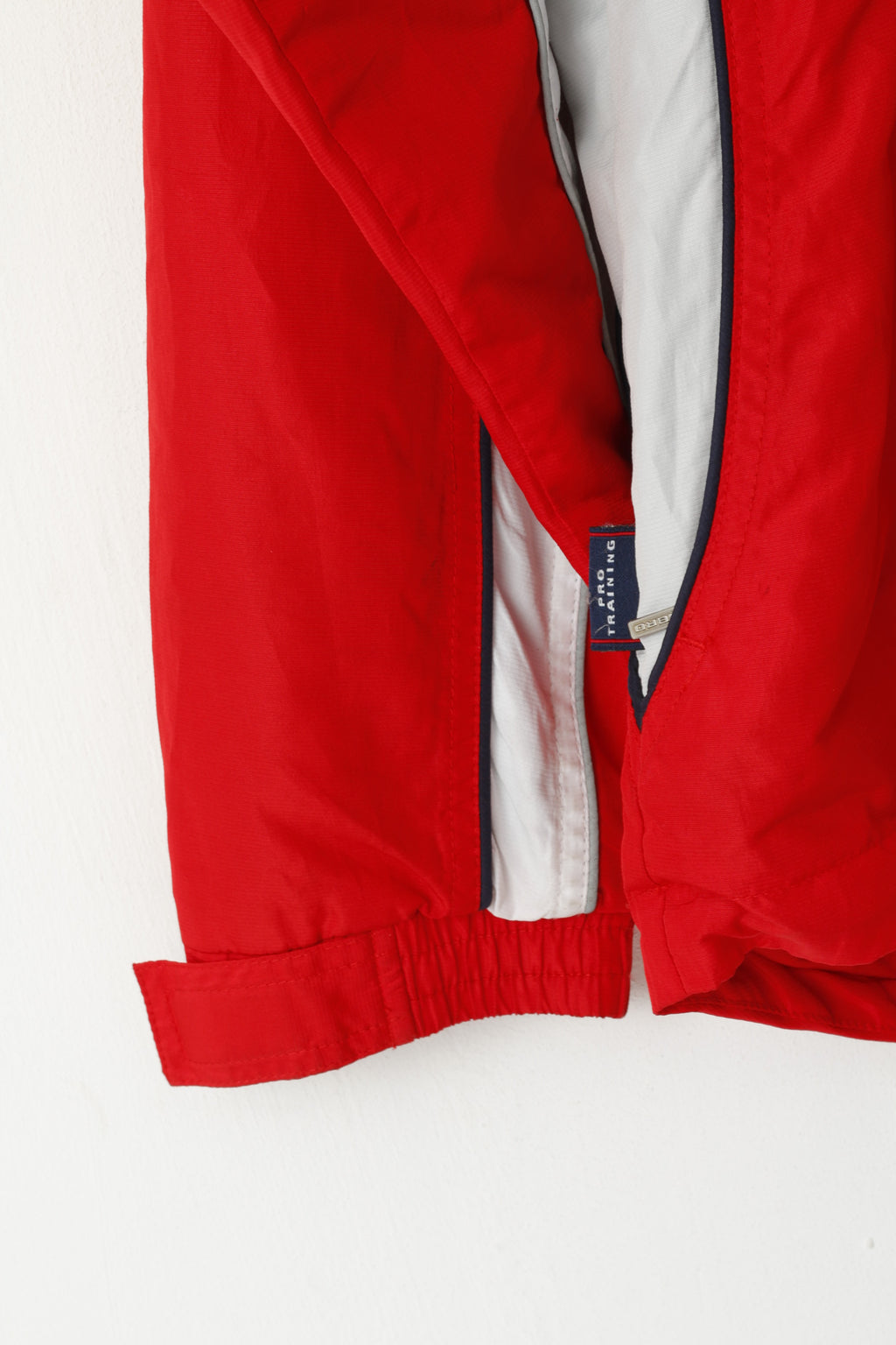 Umbro Hommes XS Veste Rouge Konnerud Idrettslag 1927 Norvège Haut actif à fermeture éclair complète