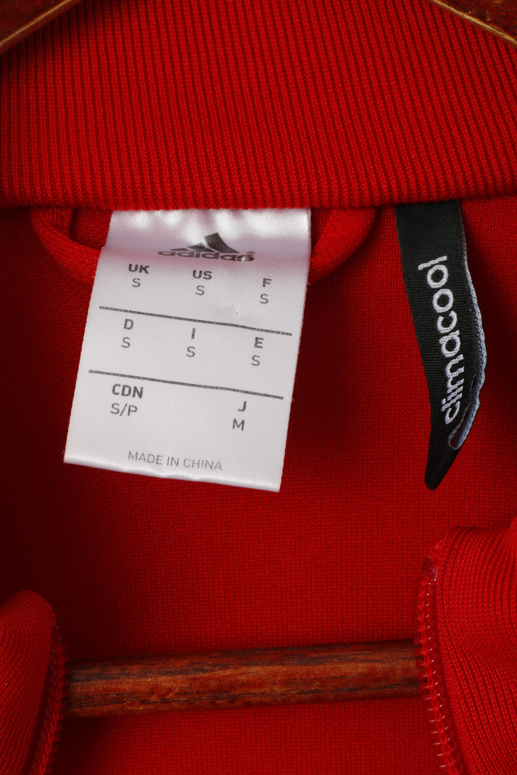 Adidas A.F.C Men S Sweatshirt Red Sunderland Football Club Zip Up Track Top