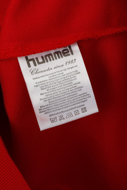 Hummel Femmes S Sweatshirt Rouge Brillant NIBE Festival Zip Up Sport Track Top