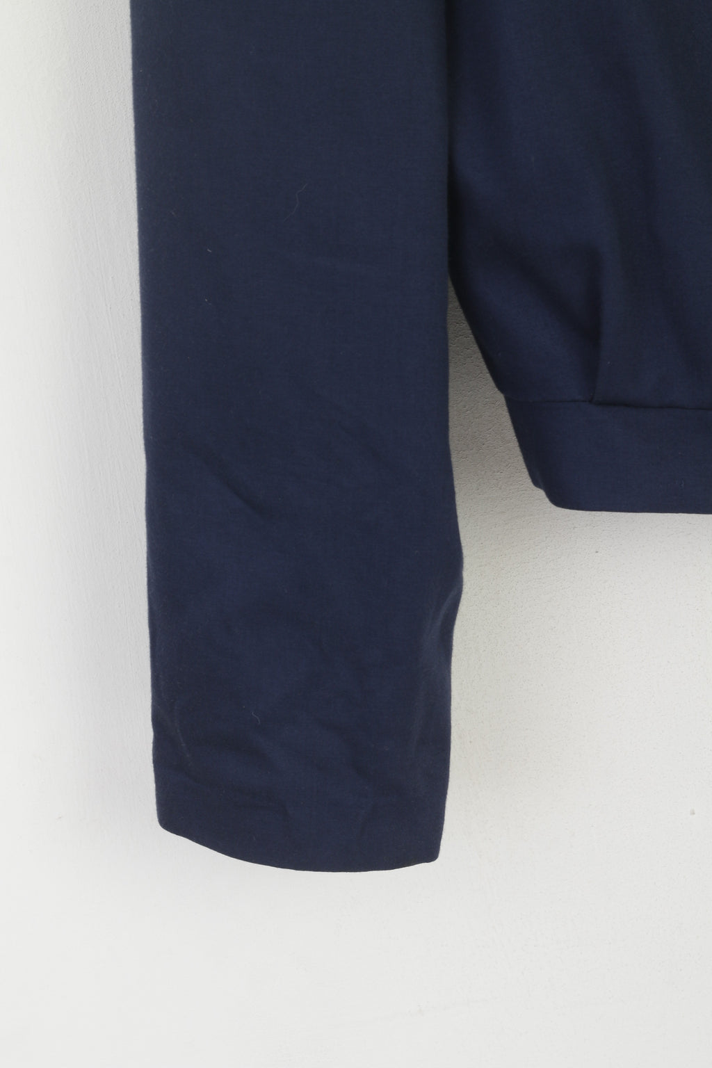 Rudy St-Clair Giacca da uomo M Giacca blu scuro in lana elegante con spalline parigine