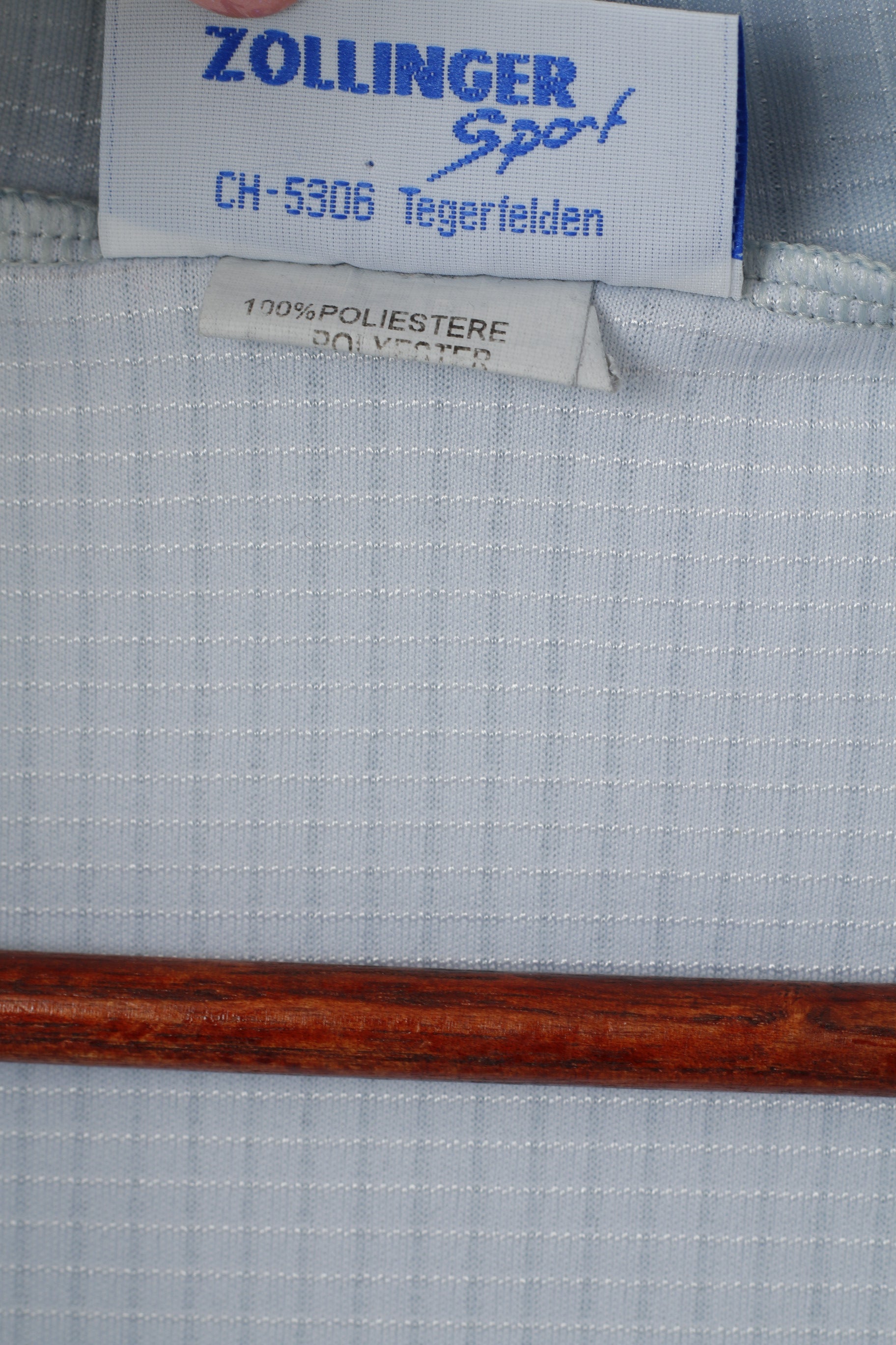 Maglia da ciclismo Zollinger da uomo XL Grigia Costa Blanca Bike Zip Up Made in Italy Maglia superiore