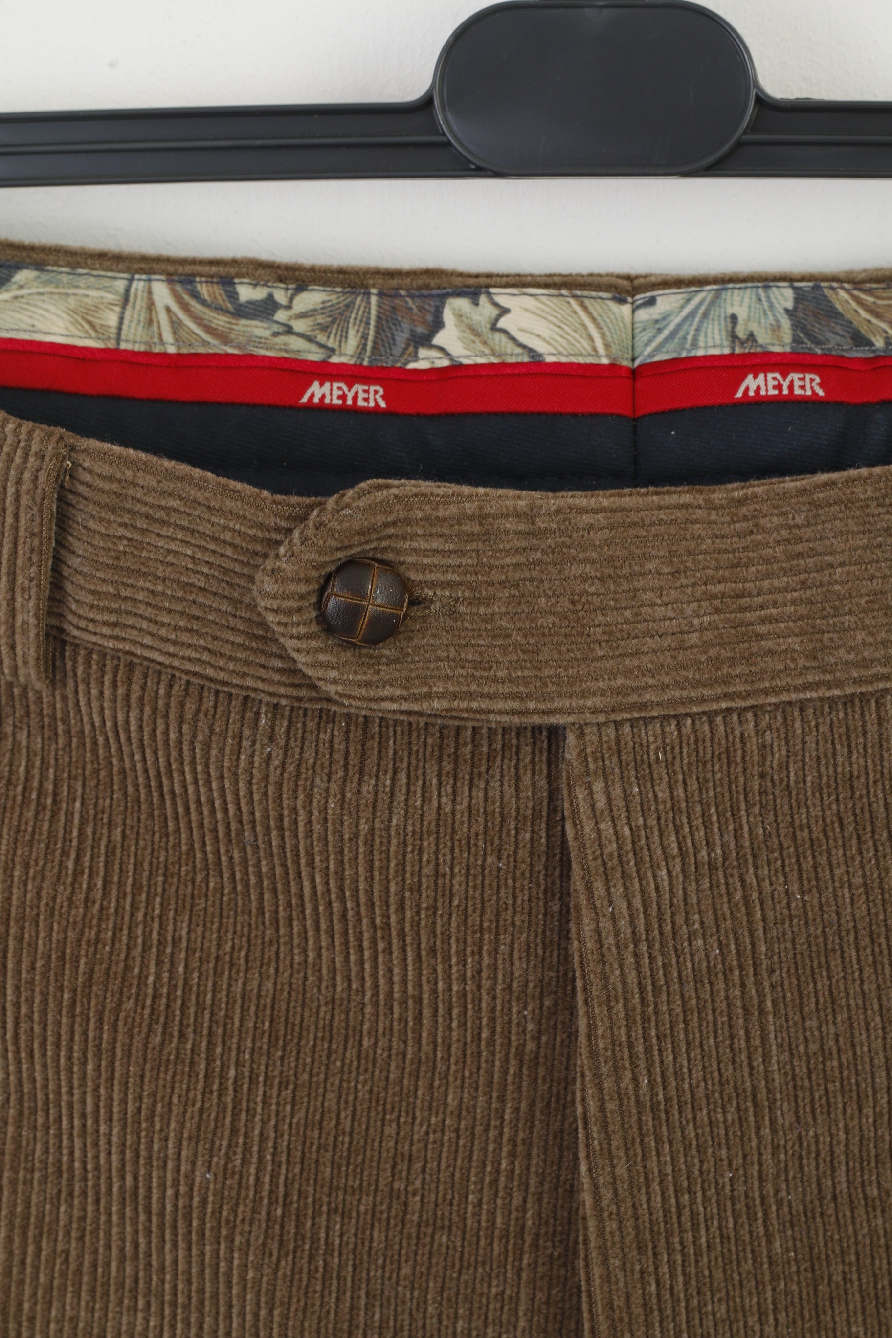 Meyer Pantalon Homme 40 56 Marron Classique Roma Casual Confort Allemagne Pantalon