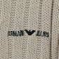 Giorgio Armani Men XL Golf Jumper Beige Acrylic Classic Stretch Sweater
