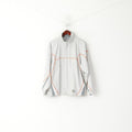 Faccio Giacca da uomo 40 M Abbigliamento sportivo grigio Leggero Top retrò con cerniera intera