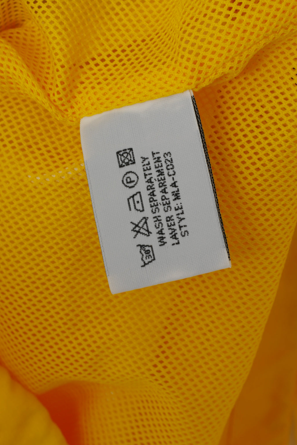 Superdry Women S Jacket Yellow Double Blacklabel Nylon 3 Zippers Lightweight Top