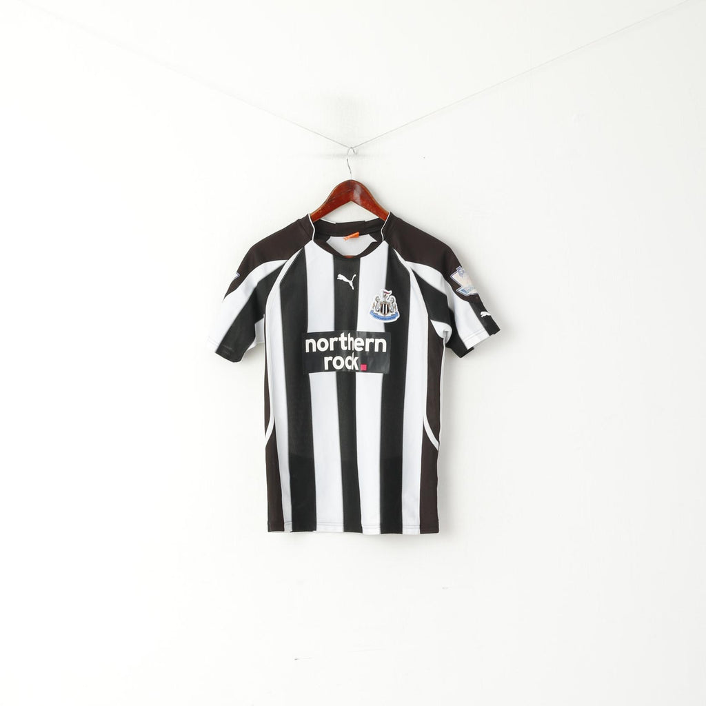 Puma Boys 14 Age 164 Shirt Black Newcastle United Football Club #10 Ryan Top