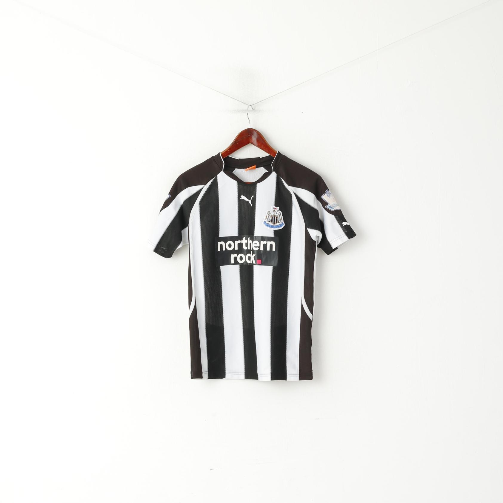 Puma Boys 14 Age 164 Shirt Black Newcastle United Football Club #10 Ryan Top